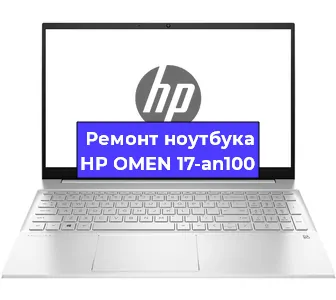 Чистка от пыли и замена термопасты на ноутбуке HP OMEN 17-an100 в Тюмени